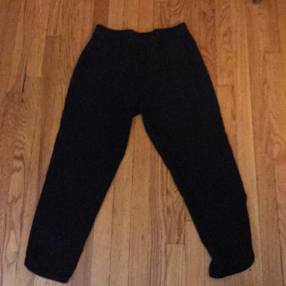 JCrew black joggers